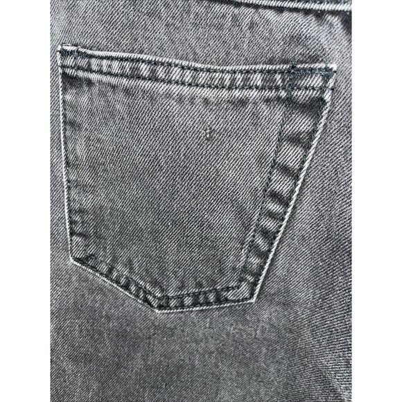 Guess By Georges Marciano Vintage 80s Denim Jeans USA Black Acid Wash Size 28x26 - Picture 9 of 9